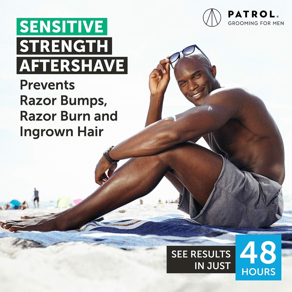 Bump Patrol Sensitive Strength Aftershave Formula - Gentle after Shave Solution