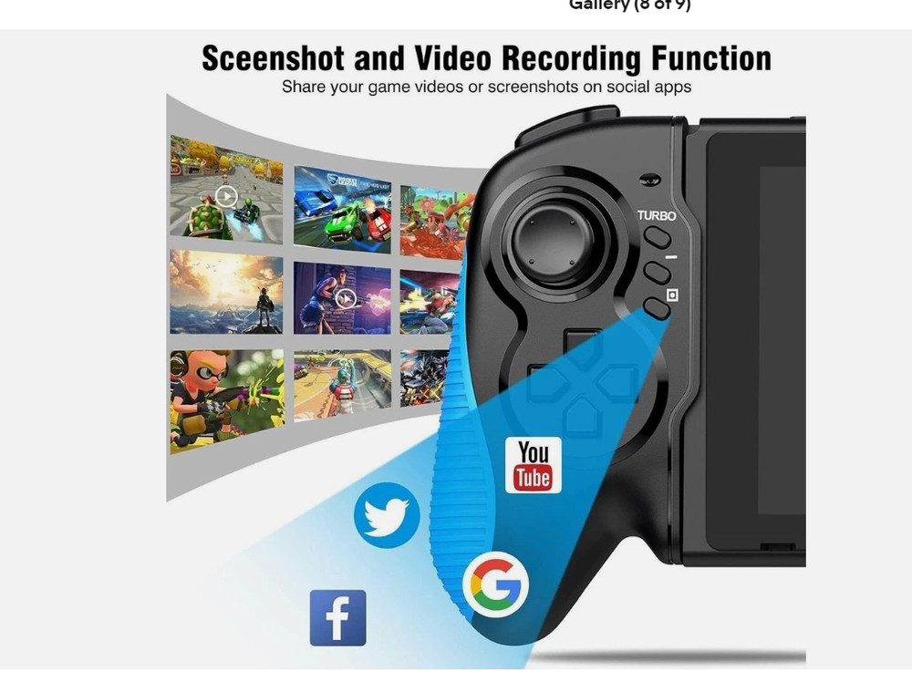 Dual vibration handheld controller for Nintendo Switch Joy Con game controller