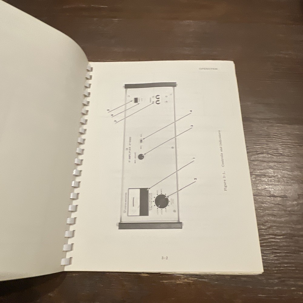 Nardcom Model IF5002 IF Amplifier Instruction Manual