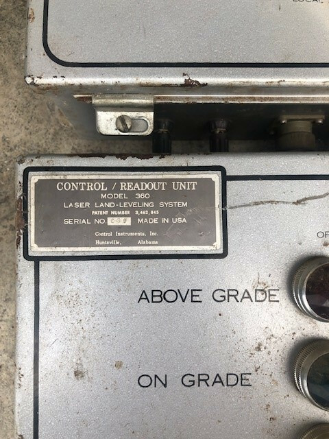 Laser Land-Leveling System Model # 360