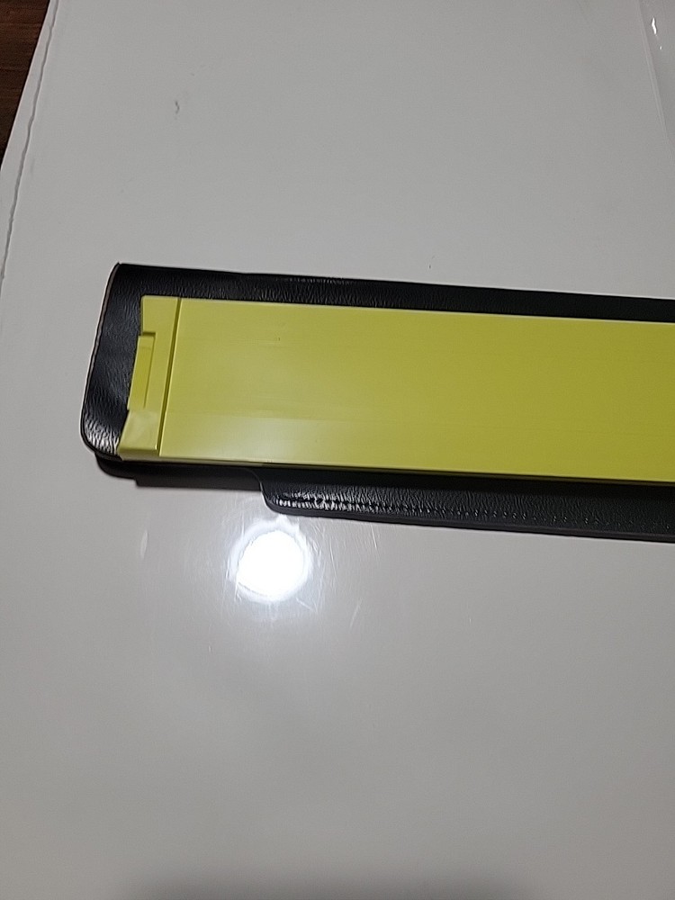 Vintage Pickett Microline 120 Yellow Slide Rule Engineering Math Tool with Case