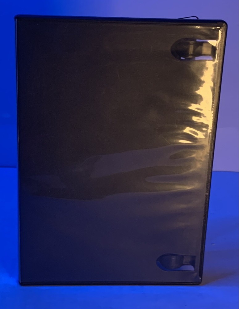 Empty Black Standard DVD Storage Case or Any Disc