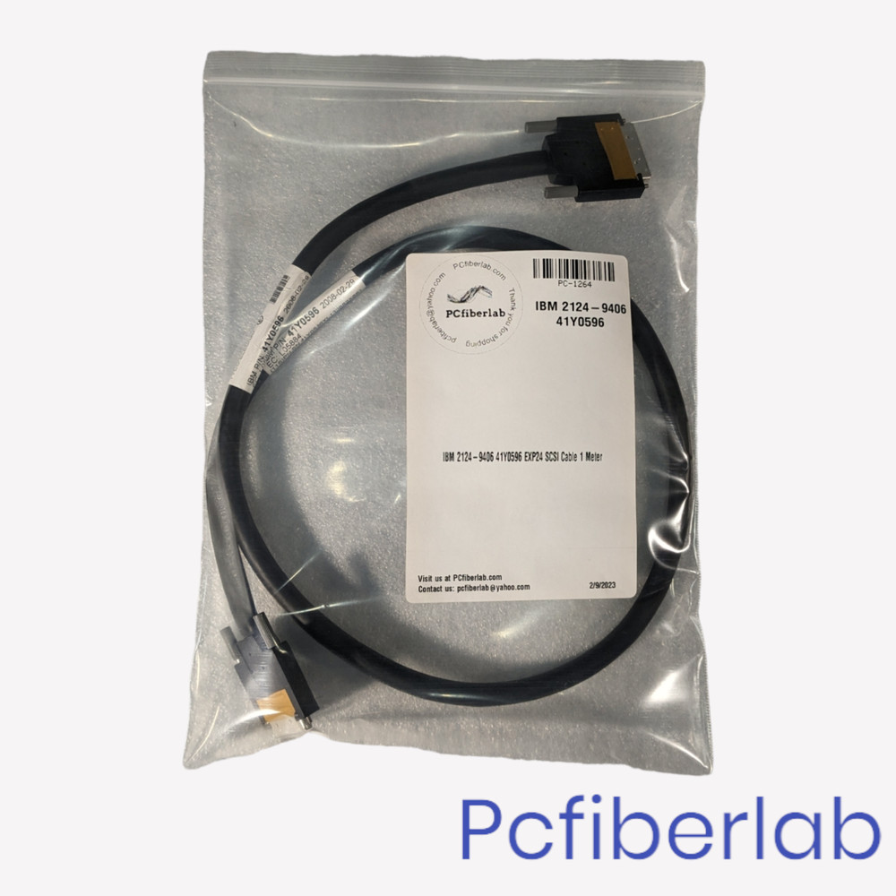 IBM 2124-9406 41Y0596 EXP24 SCSI Cable 1 Meter