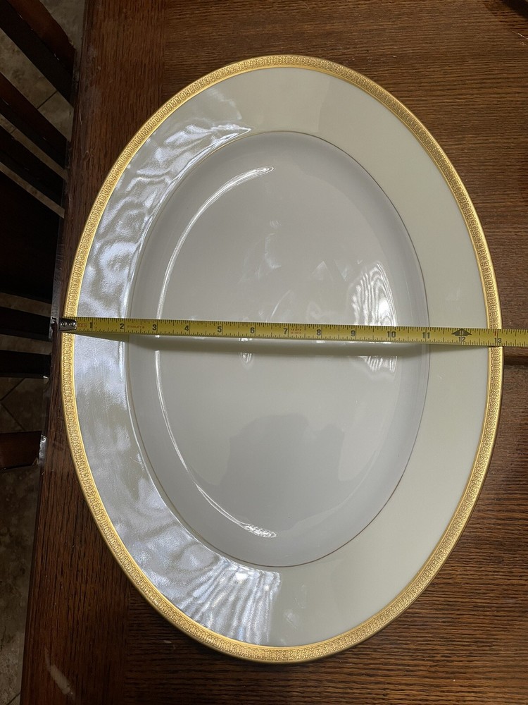 Bohemia Ceramic Oval Serving Platter