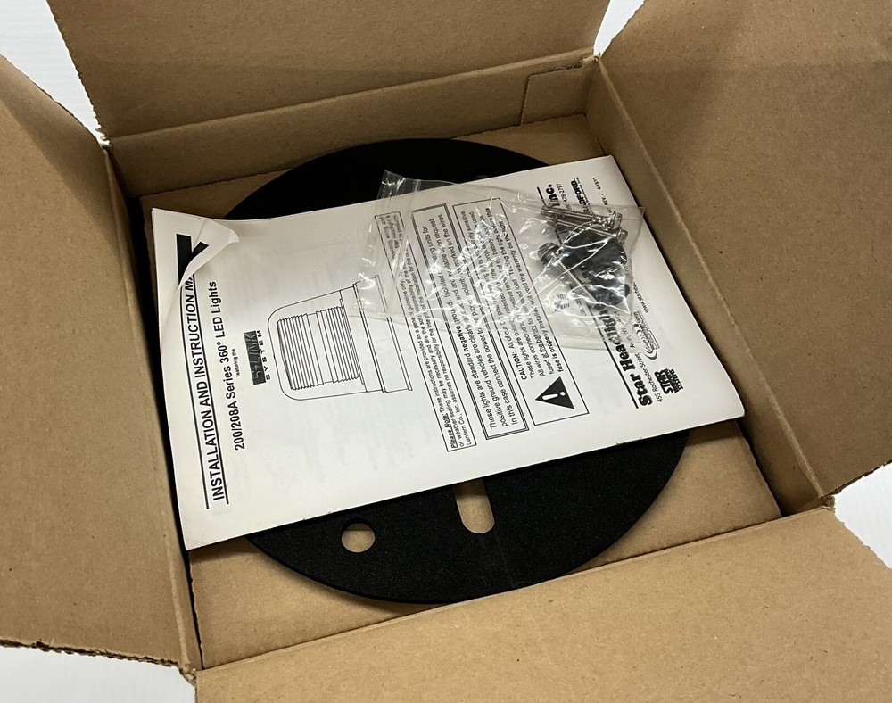 Star SVP Beacon Model 200AH LED Light Nos
