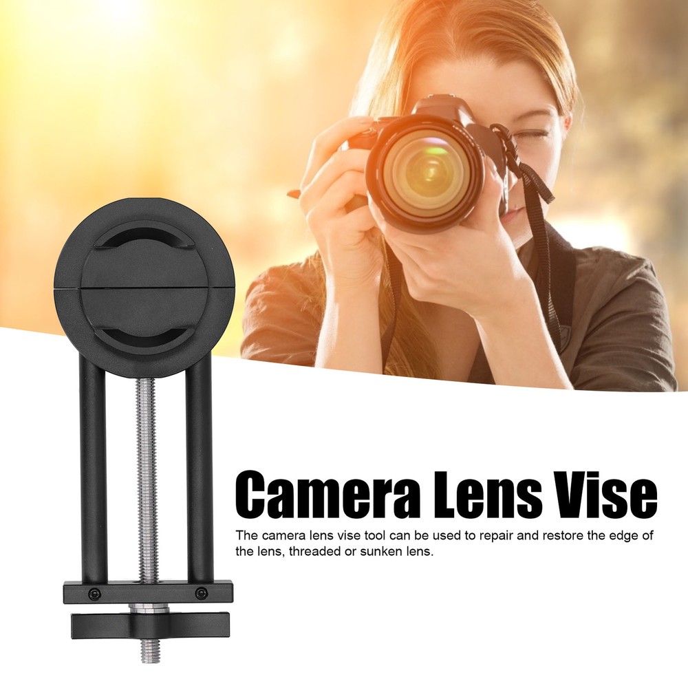Camera Lens Vise Tool Filter Ring Adjustment 27‑130mm Replacement Accessories