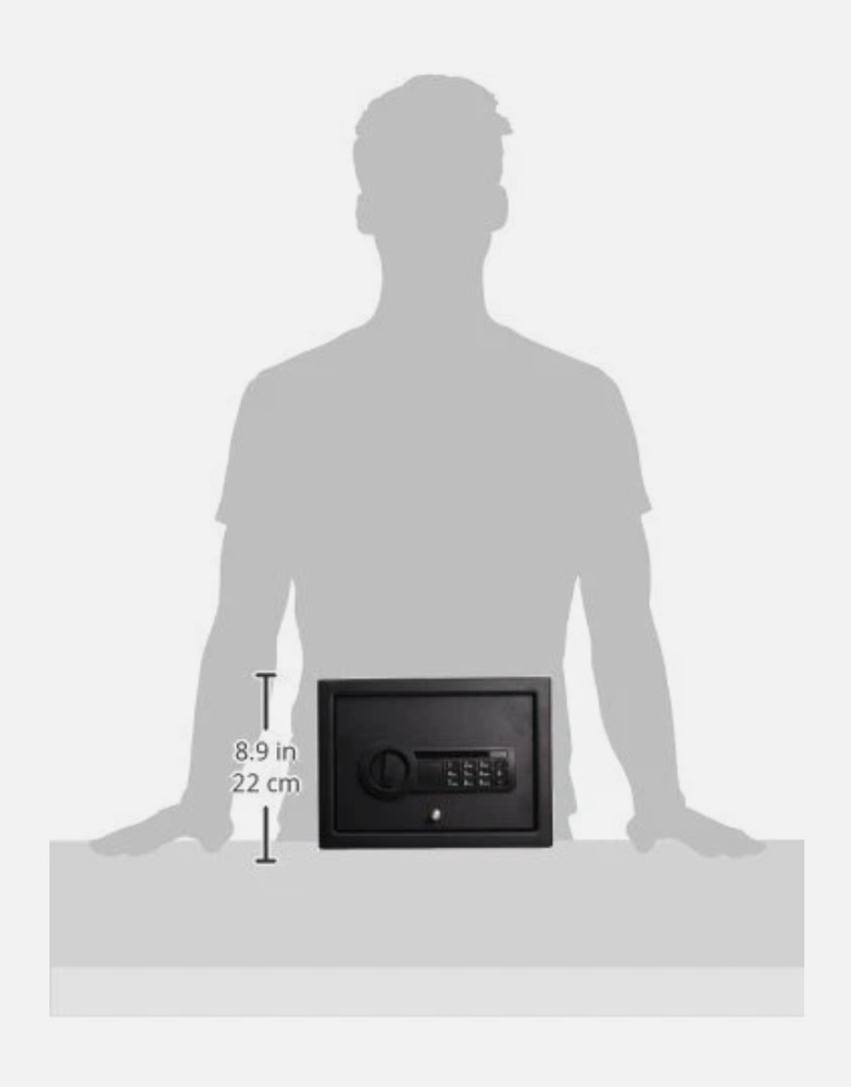 Stack-On PDS-1500 Electronic Drawer Safe For Gun Firearm Backup Key 13 lbs