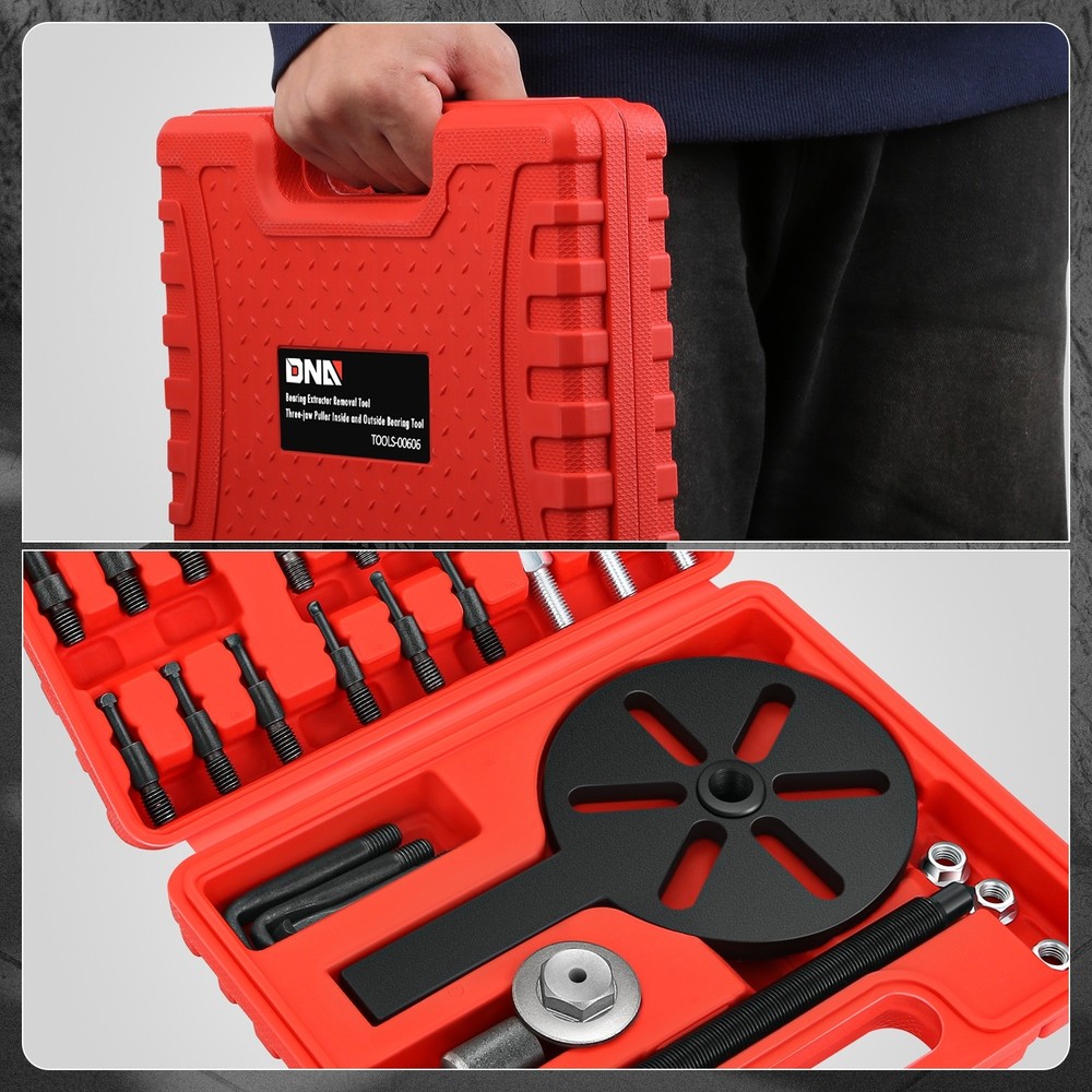 Bearing Disassembly Puller Inner Hole Removal Tool Carbon Steel Three-jaw Puller