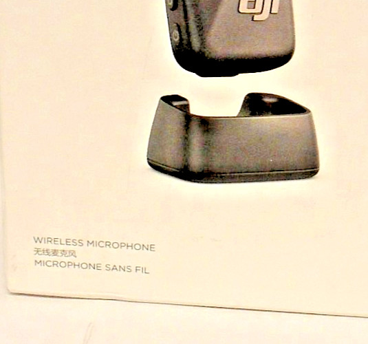 DJI Mic Mini Transmitter Wireless Lavalier Microphone Ultralight Black Free Ship