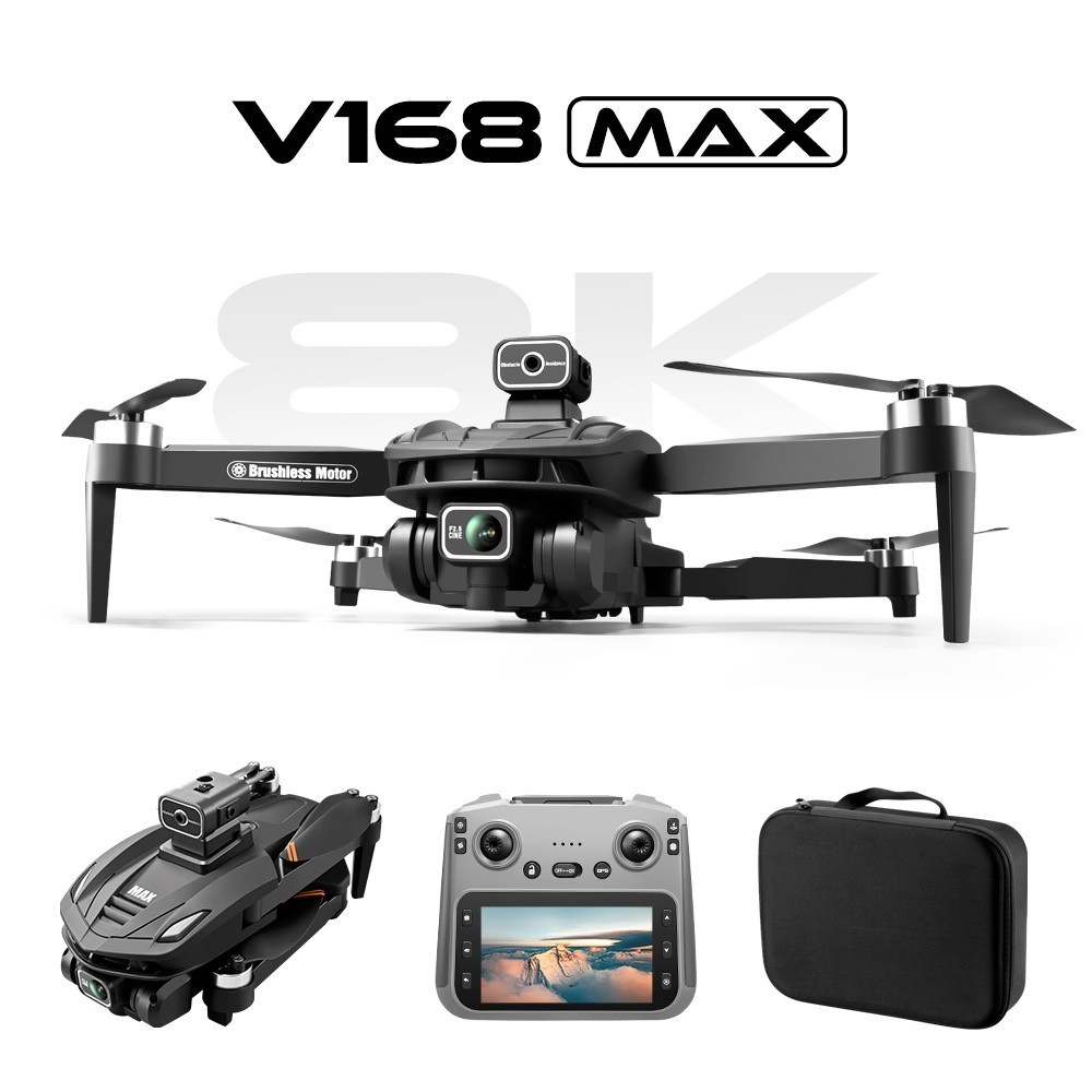 V168 GPS Drone with Camera Obstacle Avoidance One Key Return Altitude Hold