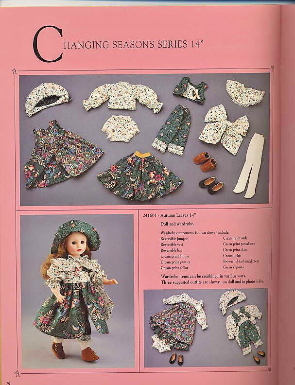 Madame Alexander 1994 Collection Catalog