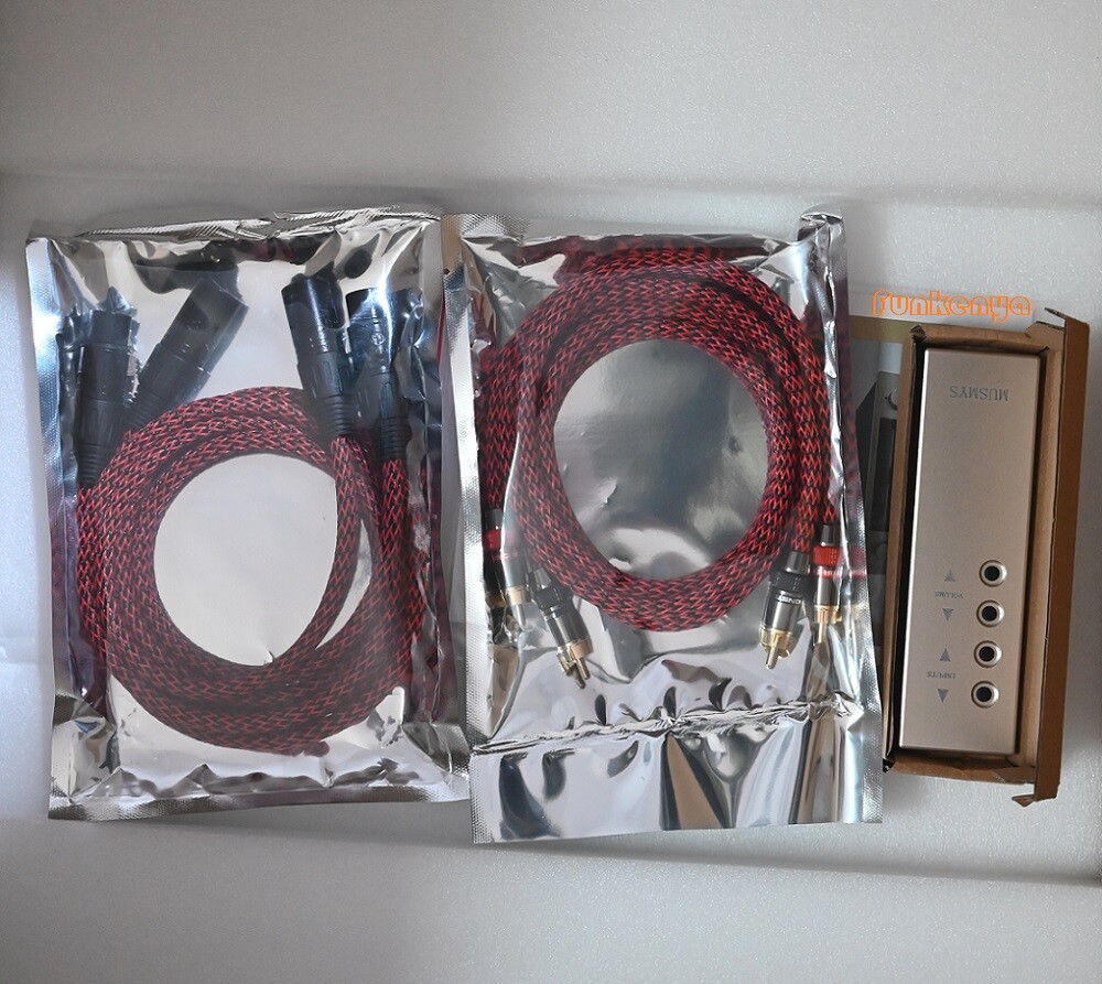 Reference C2860 Plus Hi-End HiFi VU Meter Preamplifier Home Audio