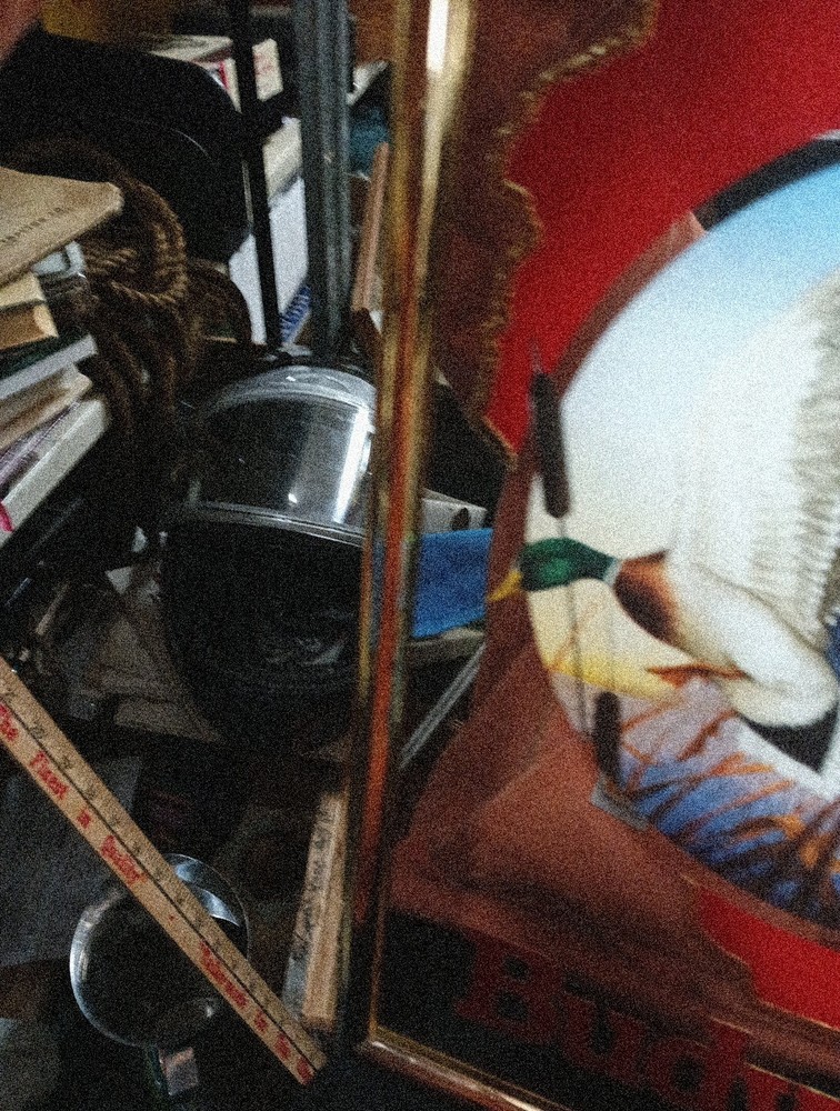 Budweiser Duck Beer Mirror