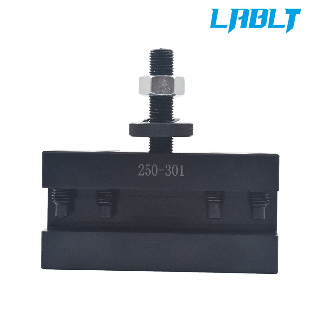 LABLT 2× Quick Change Tool Post Turning & Facing Holder For Lathe CXA #1 250-301