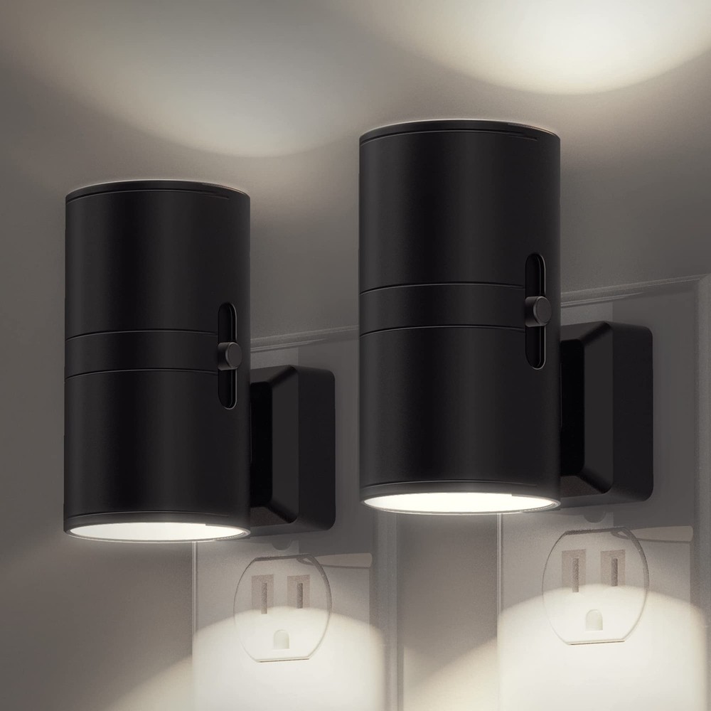 Bright Night Light, Night Lights Plug into Wall, 5000K Daylight White, Dimmab...