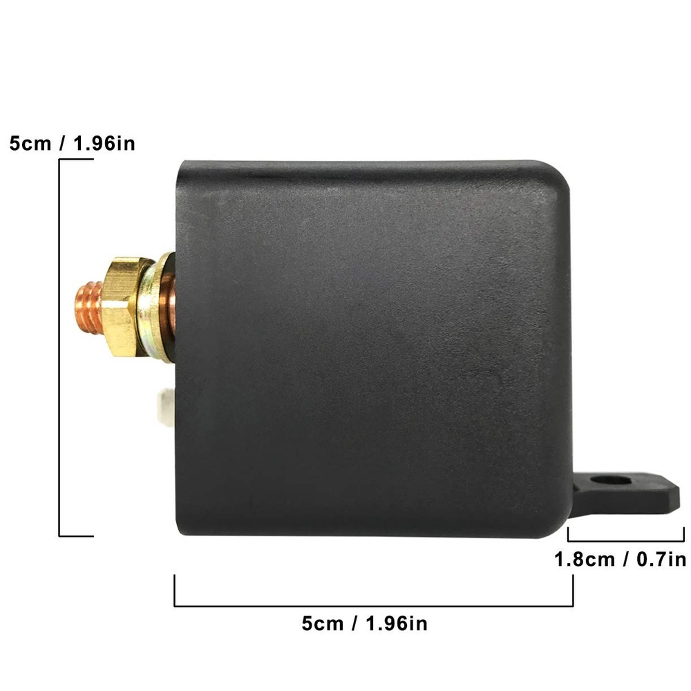 250A 12V Relay, 4 Pin SPST High Current Control, Split Charge Switch
