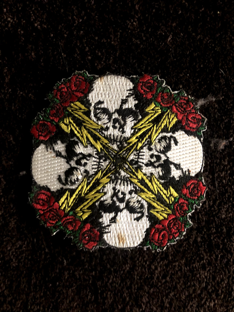 GRATEFUL DEAD SKULL PATCH