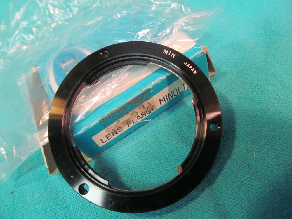 NOS KALT MINOLTA LENS FLANGE