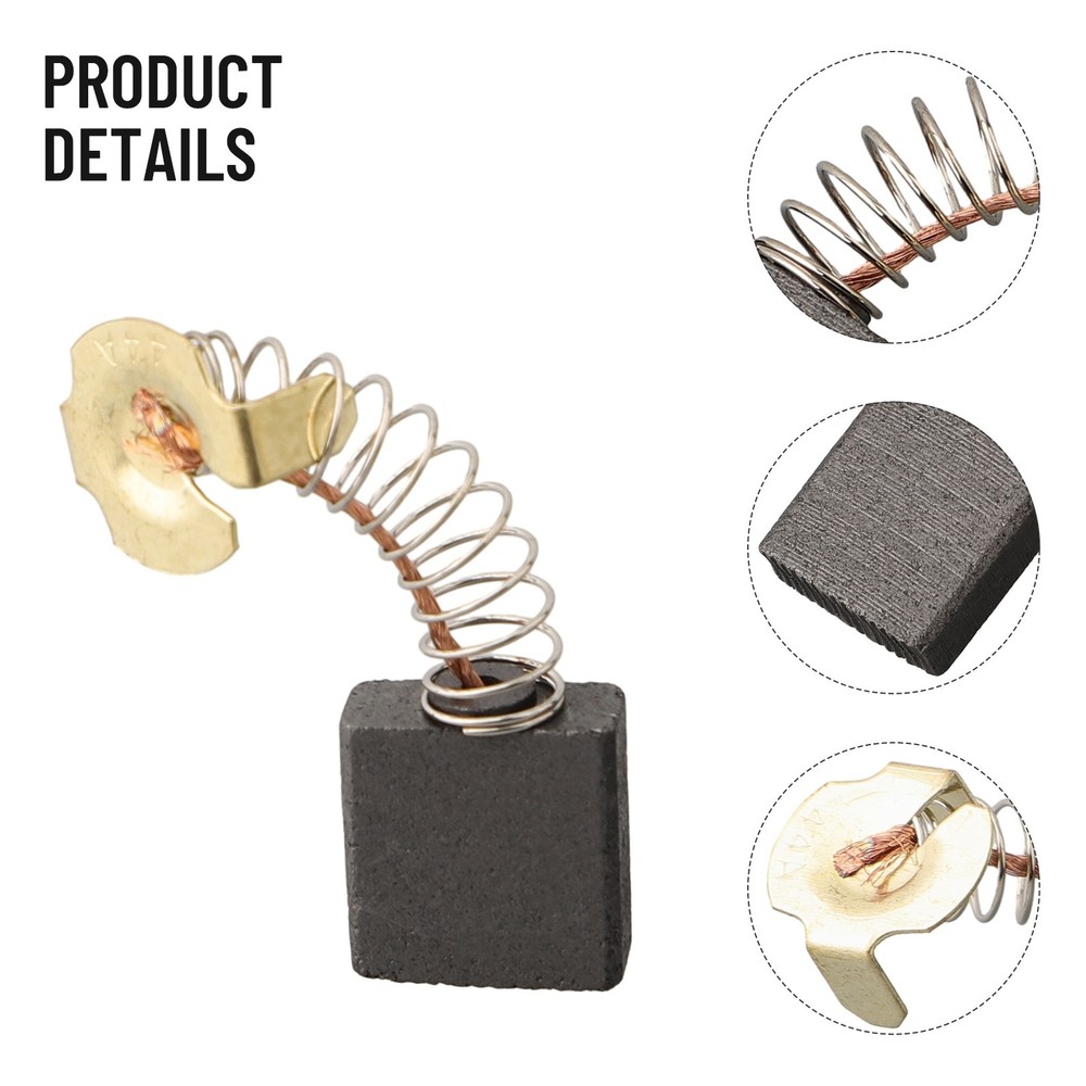 Cut-off Saws Carbon Brushes Replacement Part Carbon + Metal Hand Tools