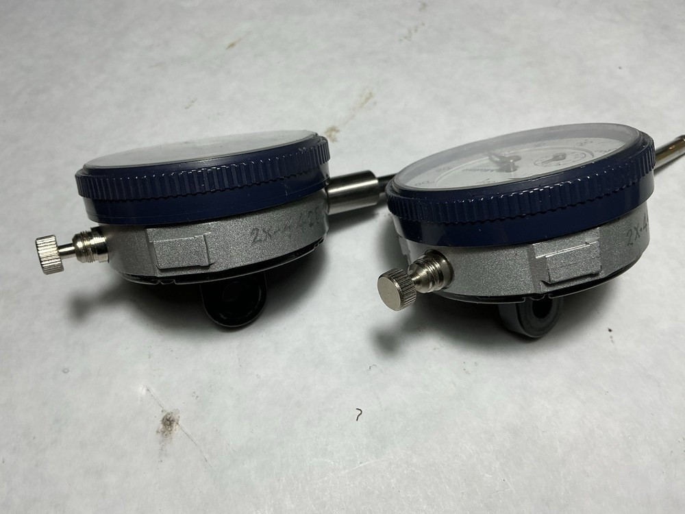 (2) Mitutoyo No. 2416S Dial Indicator