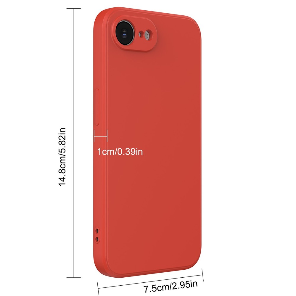 For iPhone 17e Protective Case - Premium Liquid Silicone w/ Precision Cutouts US