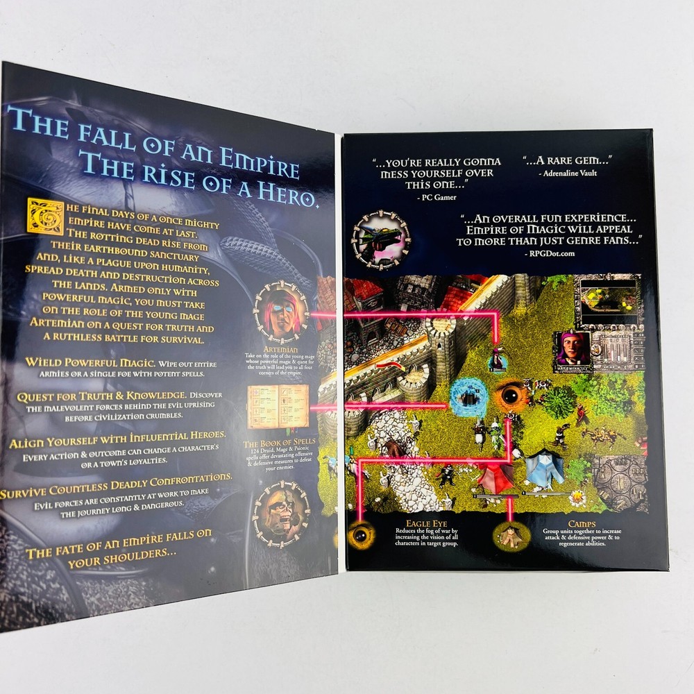 Empire Of Magic PC CD Software Game Sealed New