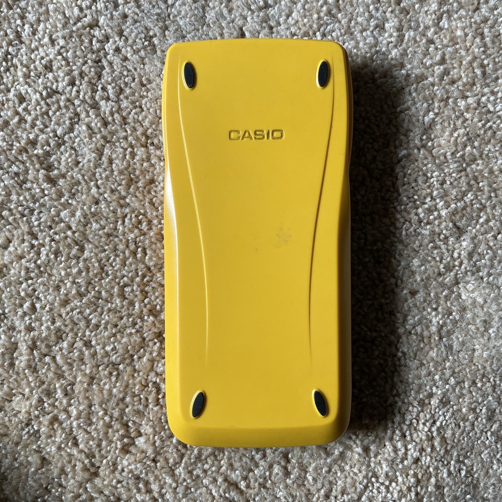 Casio FX-9750GII Graphing Calculator - Yellow