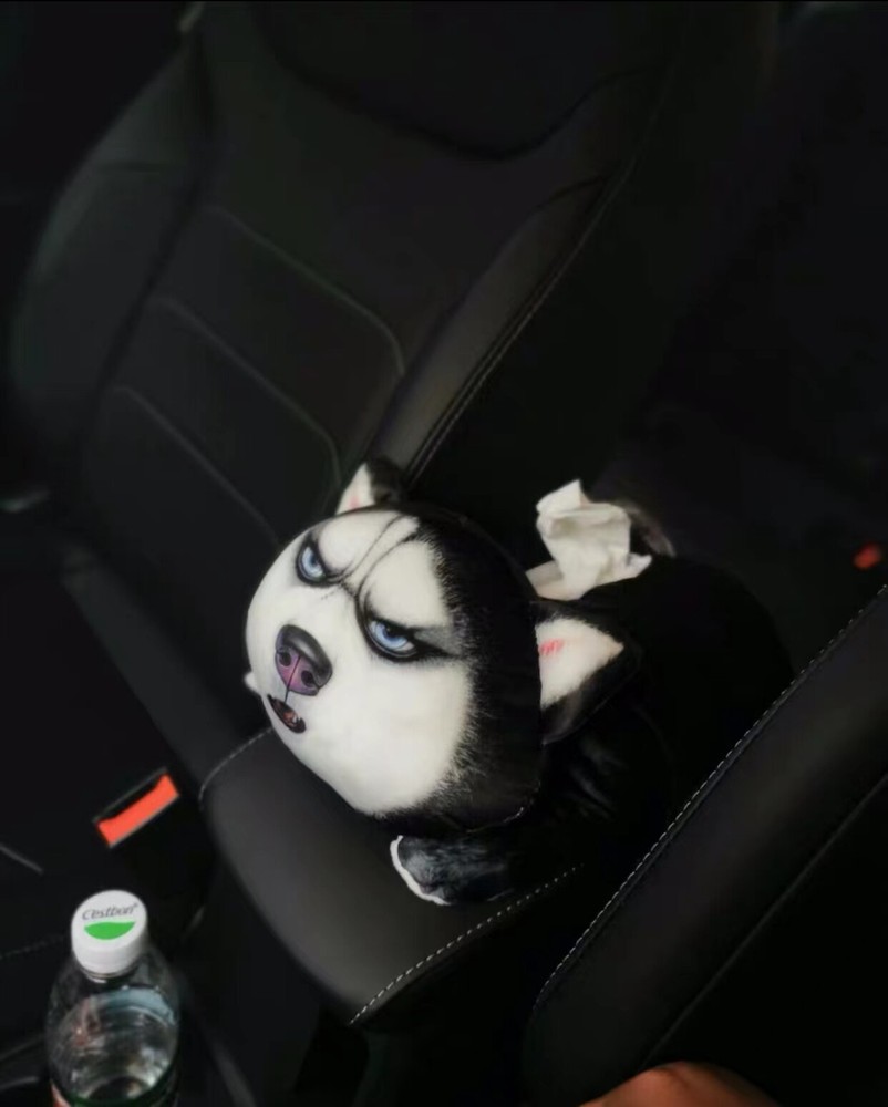 Tissue Box Car New Armrest Box High Quality Universal Creative Cartoon Interior