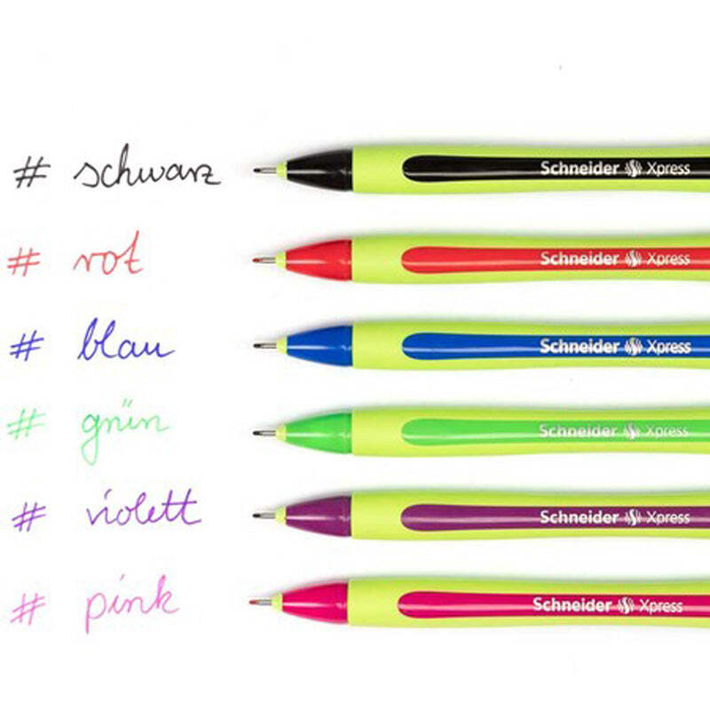 Schneider Xpress Fineliner Pen, Blue, 0.8 mm