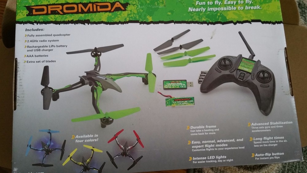 Dromida - Ominus UAV Drone Quadcopter RTF, DIDE01BB