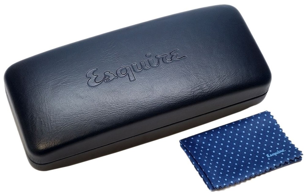 Esquire Designer Blue Light Blocking Glasses EQ1528 Navy-Tortoise 54mm Rectangle