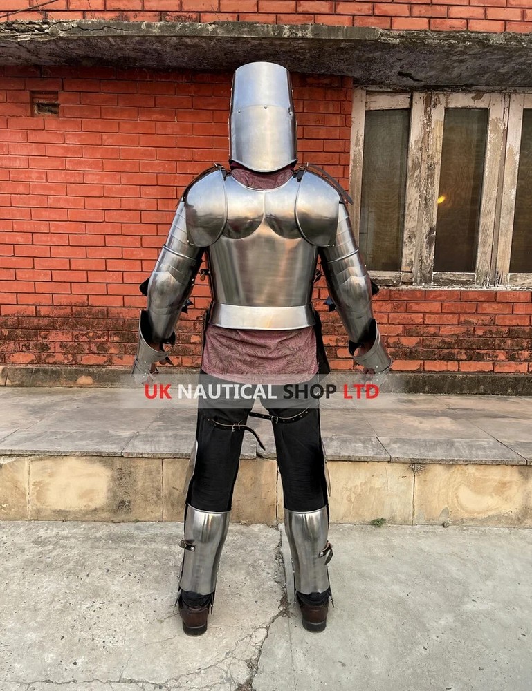 Medieval Templar Knight Armor Suit