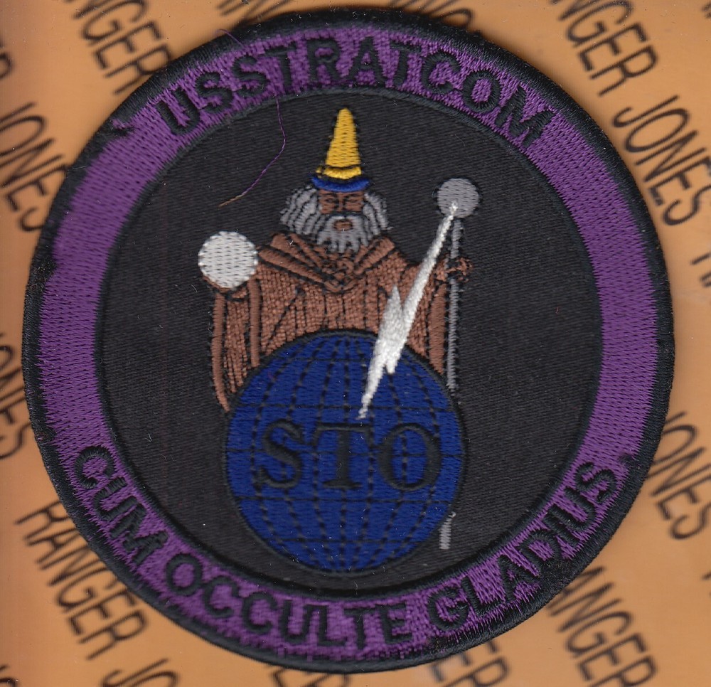 USAF Air Force USSTRATCOM US Strategic Command STO 3.75" patch c/e