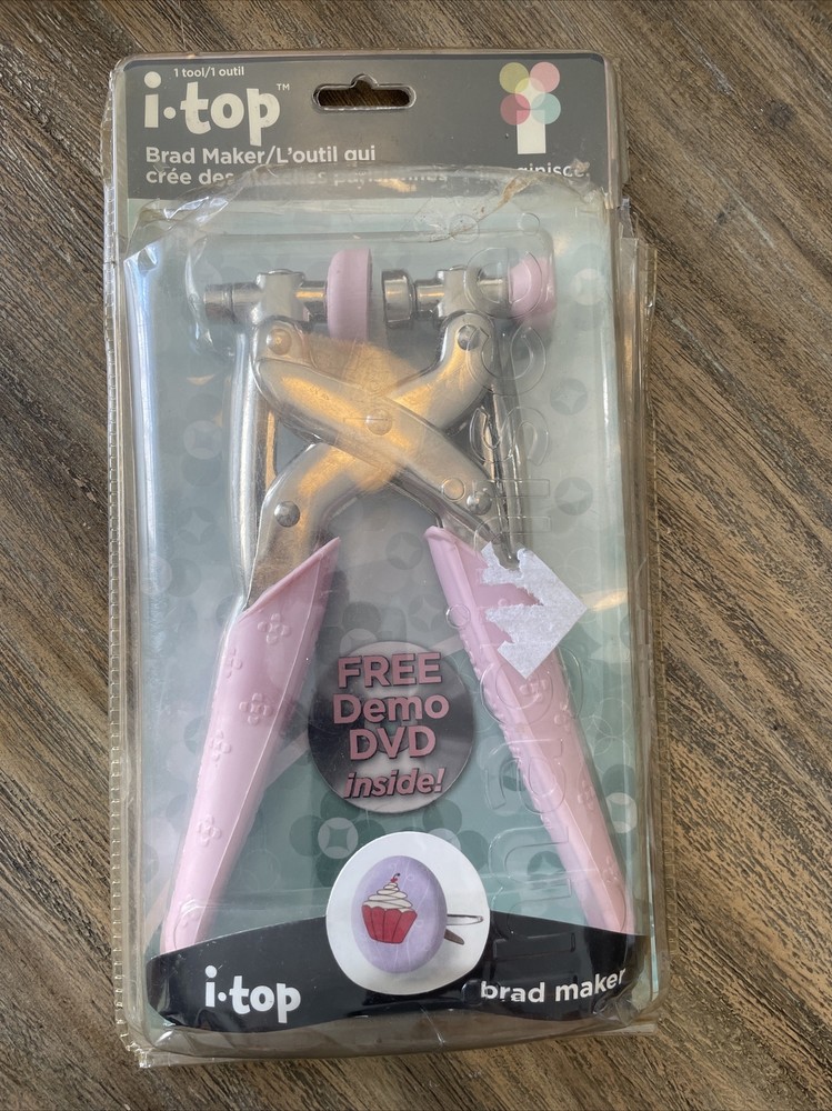 I-Top IMAGINISCE Brad Maker I-Top custom brad Topper New In Packaging