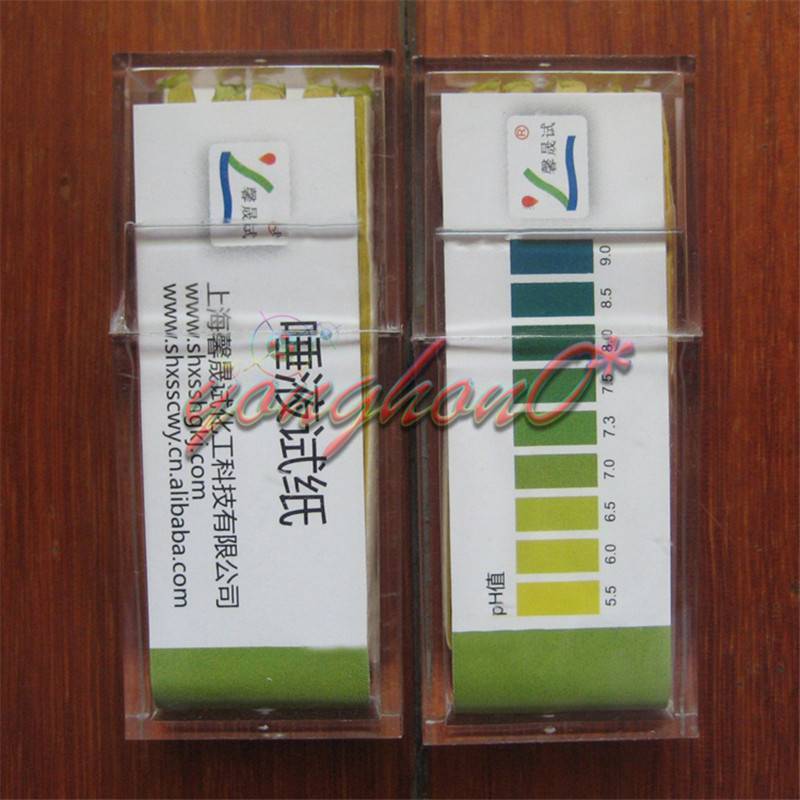 New Strips pH 5.5~9.0 For Urine & Saliva Test PH Testing Paper 100PCS