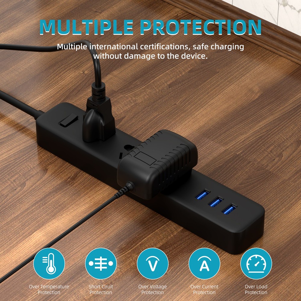 Adapter for Sharper Image ITM./Art. 2437599 Powerboost Deep Tissue Cordless...