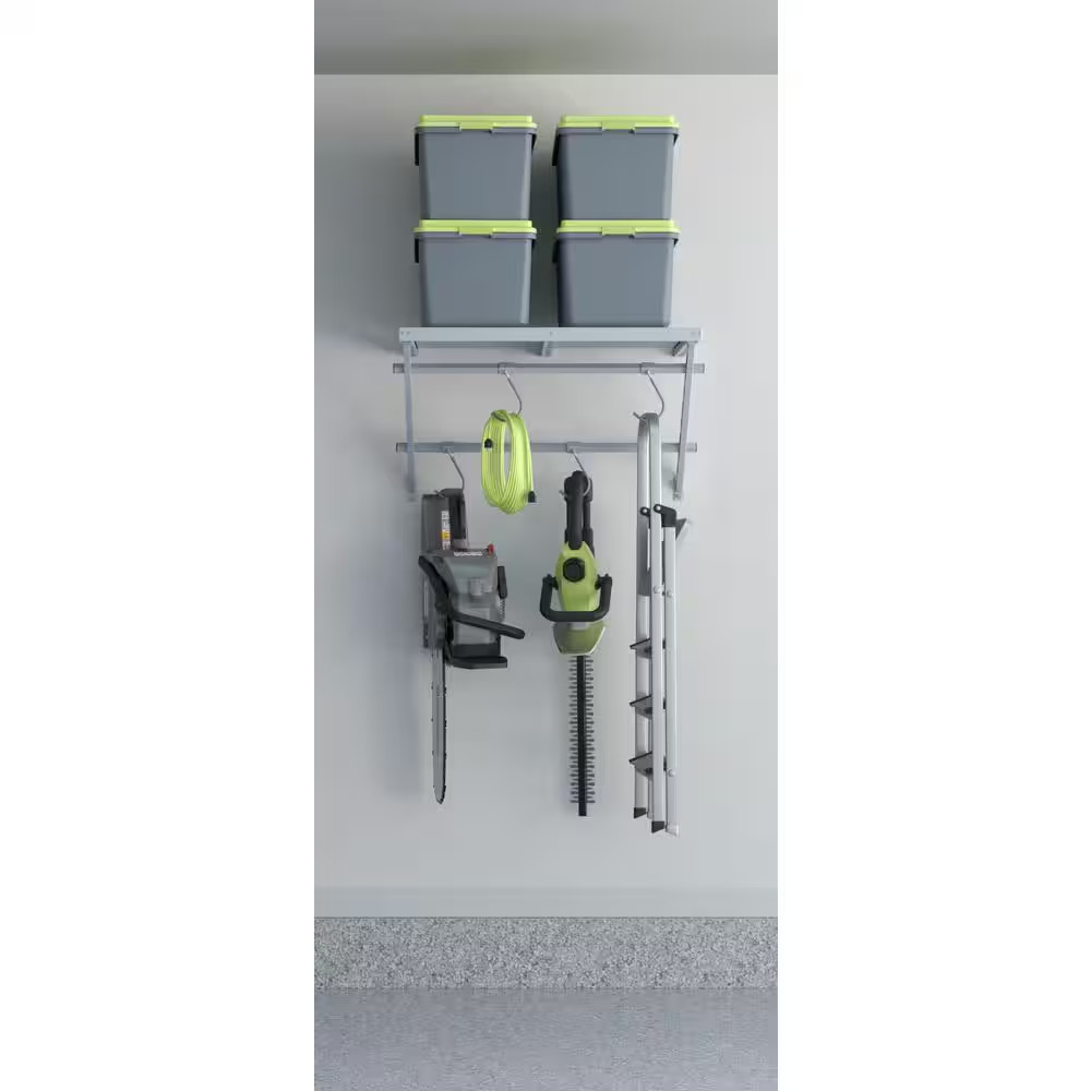 32 In. W Bike Track Storage System