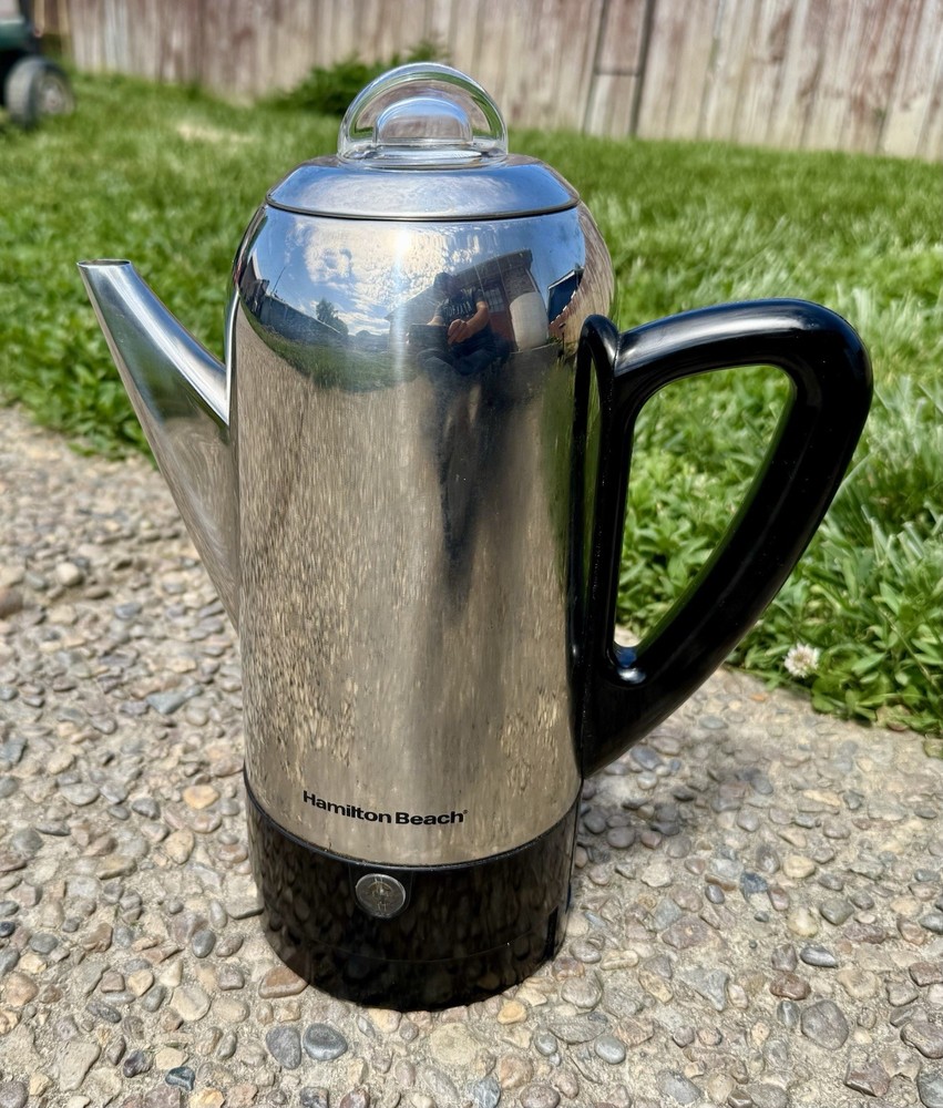 Vintage Hamilton Beach 12 Cup Electric  Percolator Model 40622R