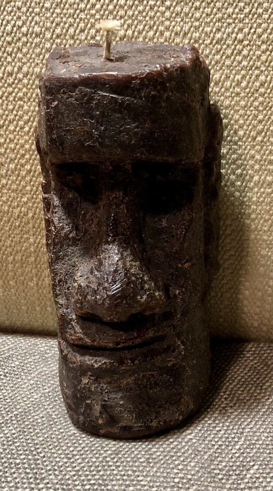 Easter Island Statue Candle 6.5”