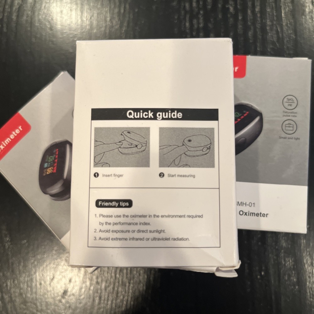 New! Fingertip Pulse Oximeter model smh-01