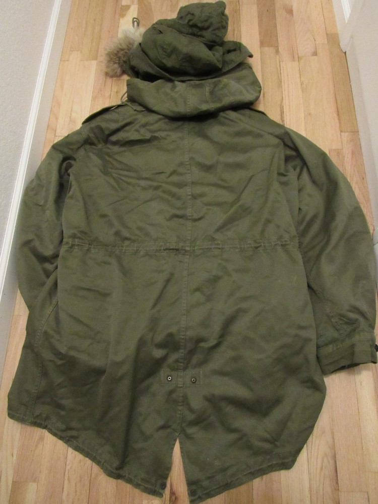 M1951 Fishtail Parka Medium Korean War complete