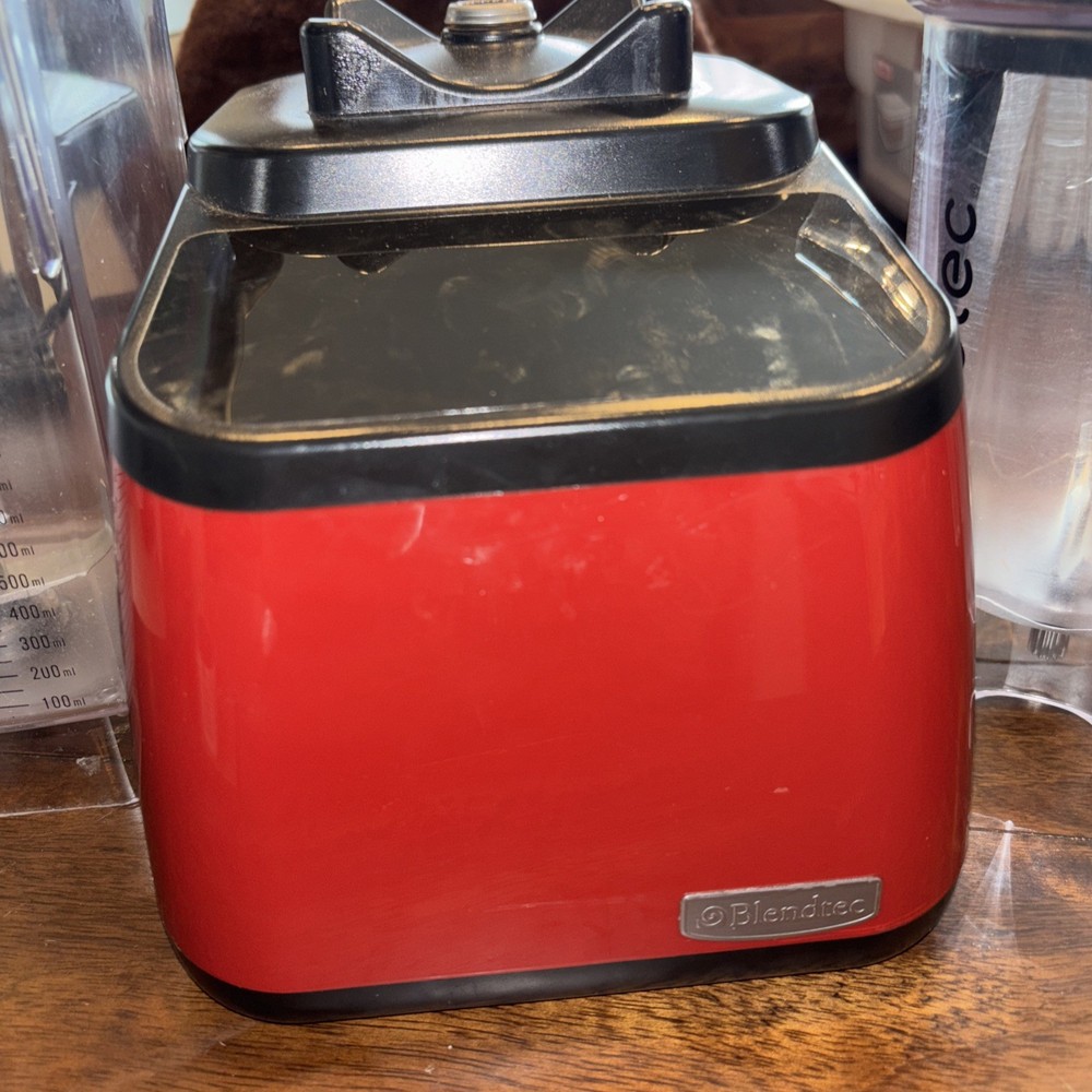 Blendtec Total Blender Designer Blender Model CTB1 Red
