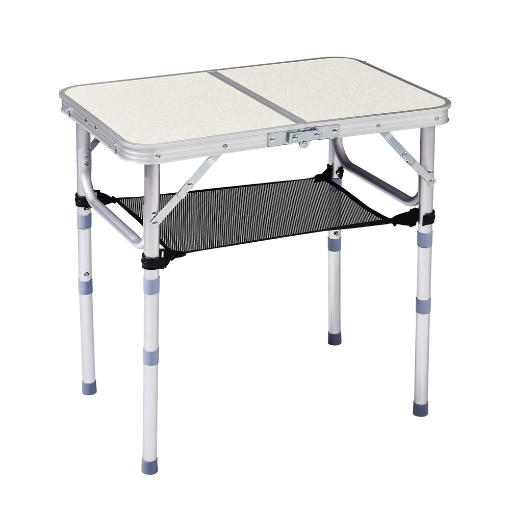 Sale Folding Camping Table, 2ft Portable Pinic Table with 3 Adjustable Height --