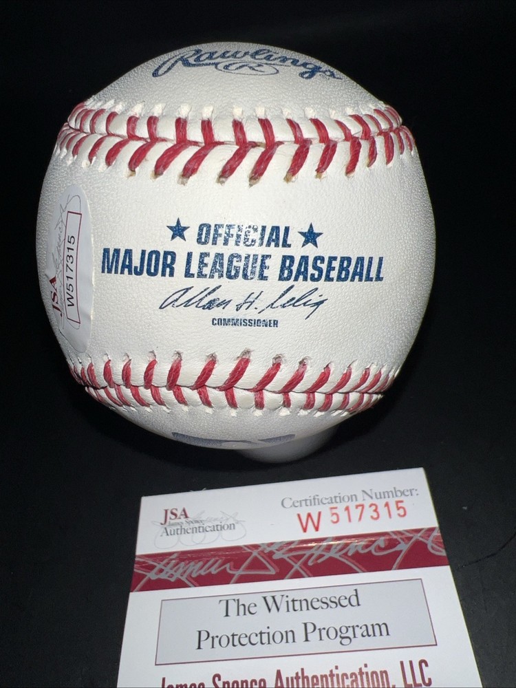 MIKE BODDICKER Autograph Major League Baseball Orioles JSA