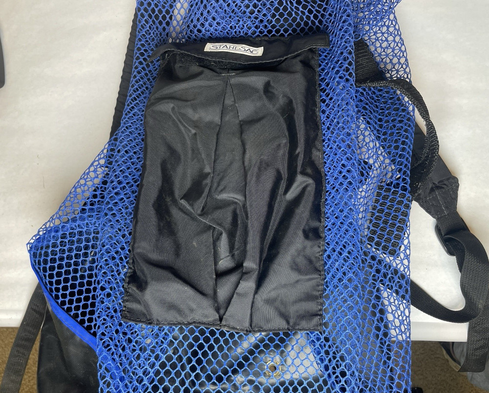 Stahlsac Bonaire Mesh Dive Bag Blue 26” Backpack