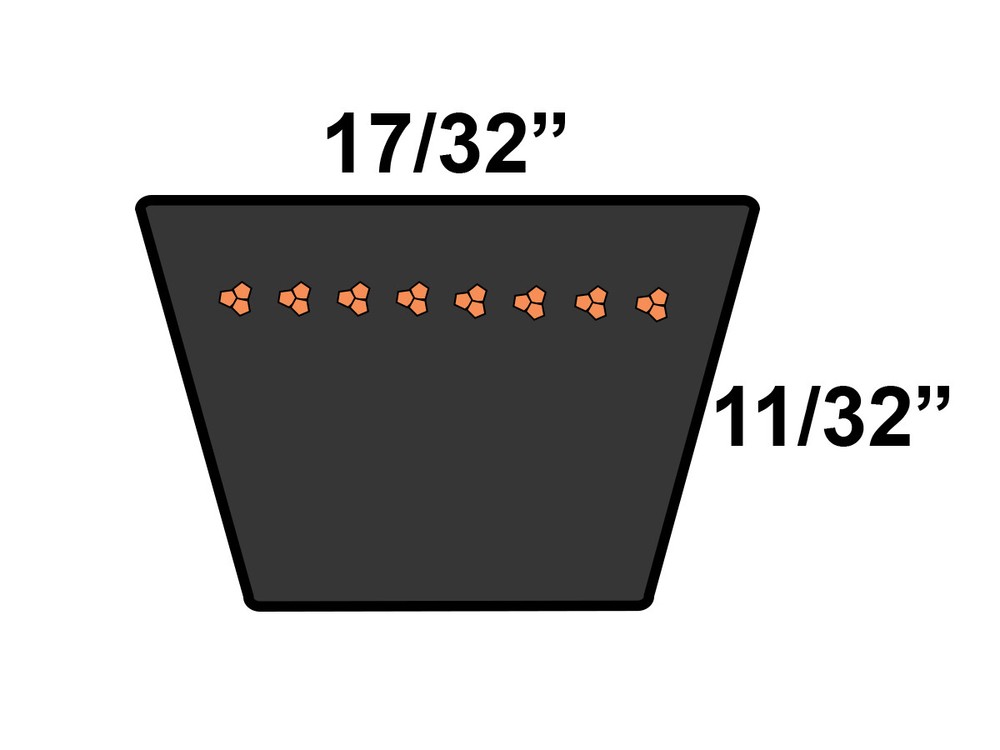 D&D L381640 Replacement Belt fits LAZORLITE