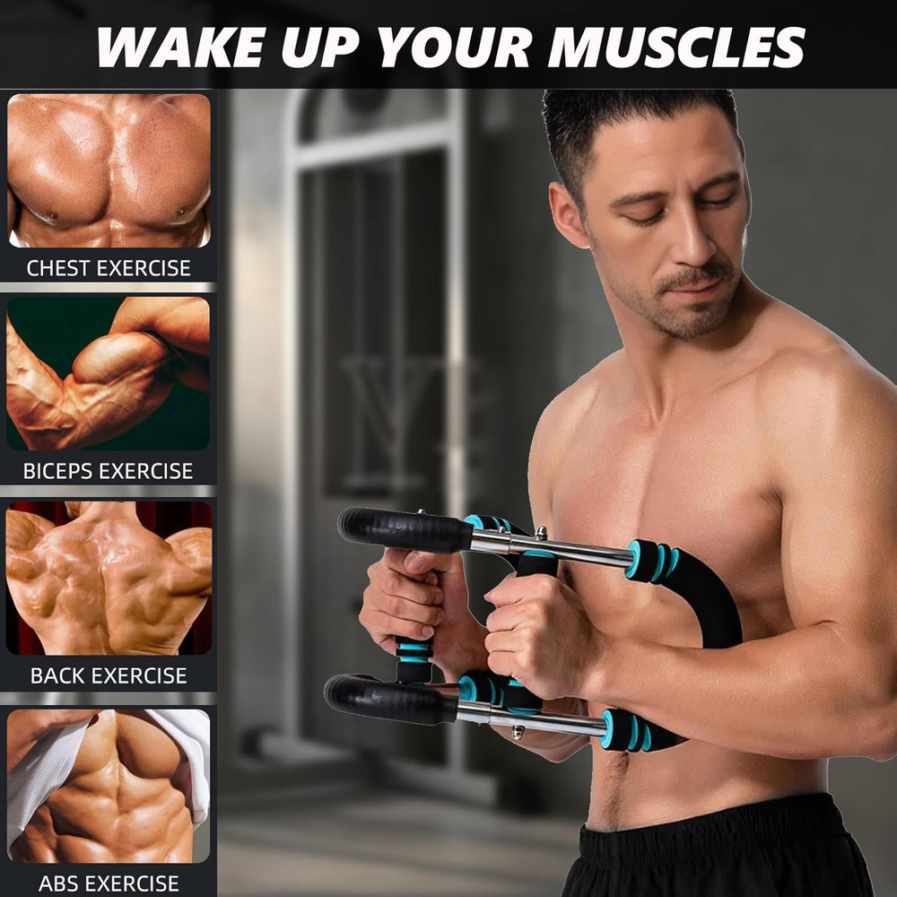 Twister Arm Trainer, Adjustable Resistance Twister Arm Exerciser Chest Exerciser
