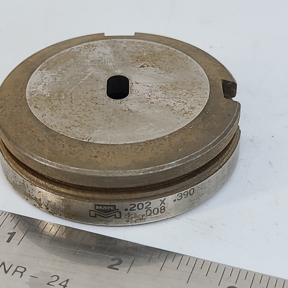 Mate .202 X .390 + .008 Round Punch Press Die