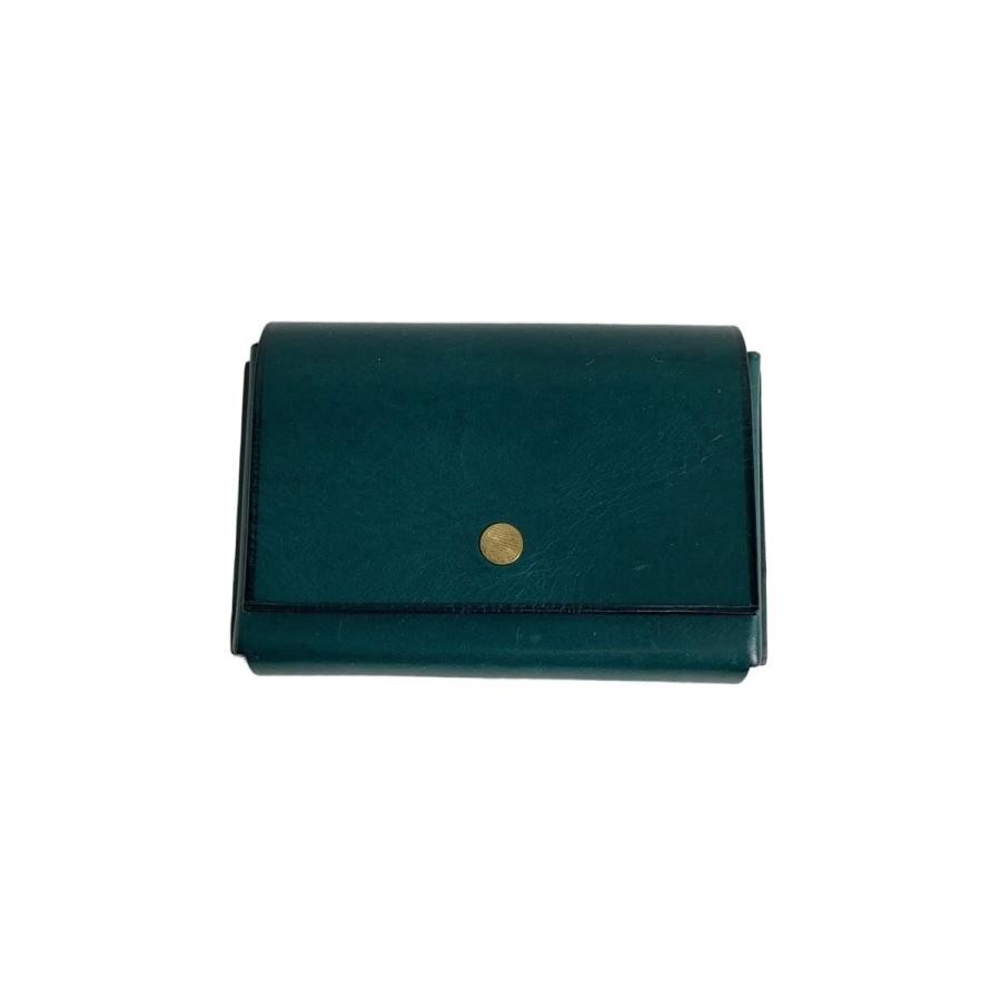 Lemma Coin Case Green Men's Wallet, Plain ,