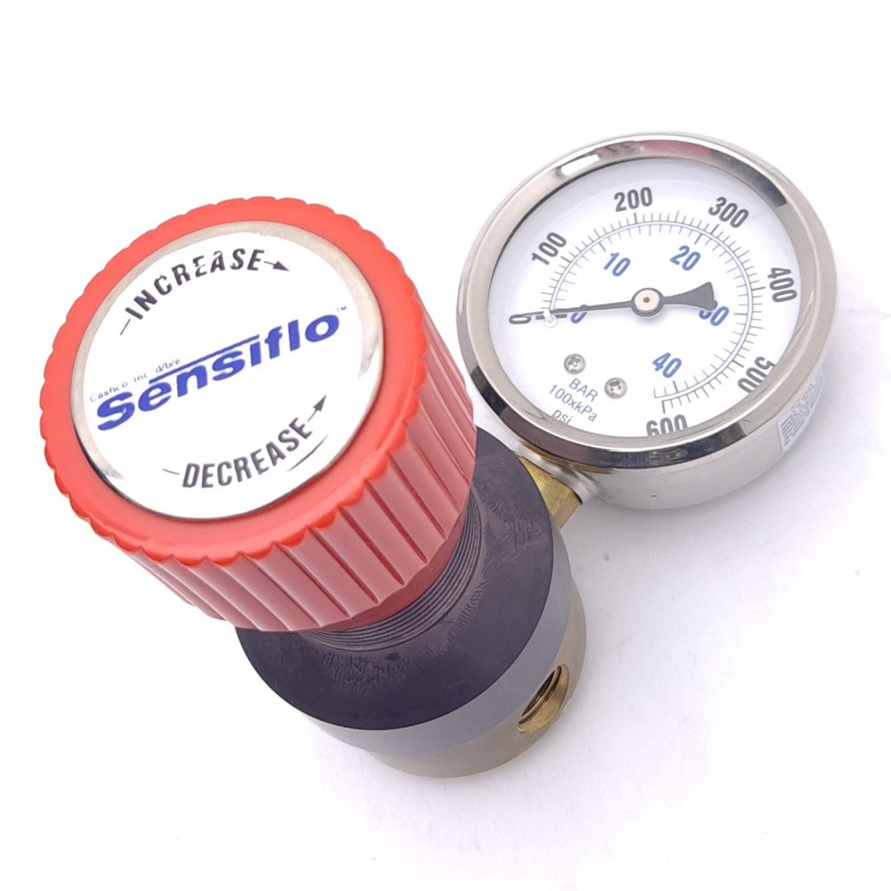 Cashco P12-B1B7-16G0S000A Sensiflo Pressure Regulator, 1/4 NPT, 5-500psi Set